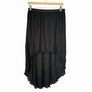 Balera Dance Wear Hi-Low Pleated Skirt Inner Briefs Theatre XLA 16/18 Black - Picture 1 of 14