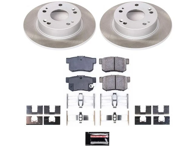 Rear Brake Pad and Rotor Kit For 2004-2008 Acura TSX 2005 2006 2007 RK584WN - Изображение 1 из 1