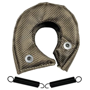 T3 Titanium Fiber Turbo Blanket Heat Shield Barrier Turbocharger Cover Wrap * - Picture 1 of 6