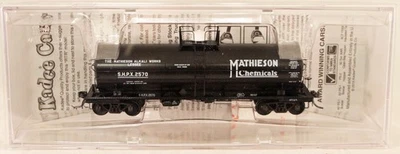 KADEE - 9015 - ACF 11K Gal Tank Car - Mathieson Chemicals - SHPX #2570 - HO- NIB - Image 1 of 2