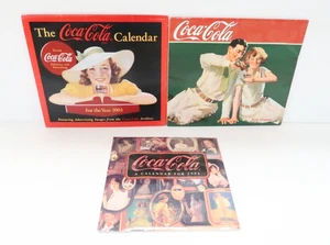 COCA-COLA 1995 2003 & 2009 NOSTALGIC OLD STYLE ART COLLECTION CALENDARS - Picture 1 of 11