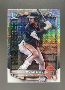 2025 Bowman Mega Mojo Refractor #BCP-147 Johnny Level San Francisco Giants - Bild 1 von 2