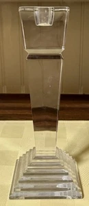 Single Vintage Lenox Ovations Monument Crystal Candlestick 8 1/2” Germany - Picture 1 of 7