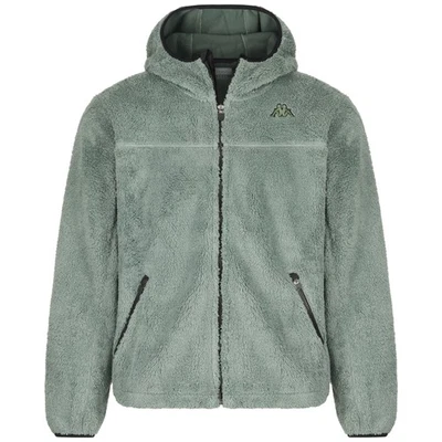 Kappa - Felpa con Zip da Uomo mod: logo lui sherpa cod: 331P3JW - Bild 1 von 3