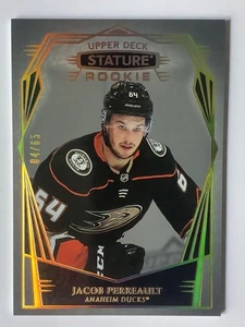 Jacob Perrault 04/65 RC 20223-23 Stature Anaheim Ducks - Picture 1 of 2