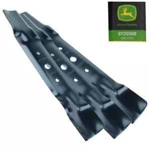 John Deere Original Equipment Mower Blade Kit #GY20568 - Picture 1 of 1
