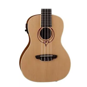 Luna Heartsong Rosette USB-Equipped Acoustic / Electric Concert Ukulele - Picture 1 of 2