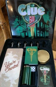 Clue 50th Anniversary Edition 1998, You Pick Replacement Pieces - Picture 1 of 47