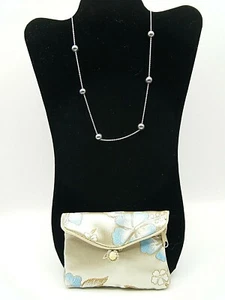 Collectible Honora Gray Pearl Necklace Sterling Silver 18"-20" Adjustable - Picture 1 of 3