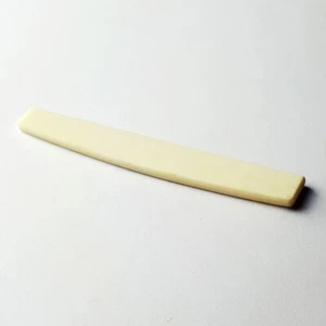 GT Acoustic Guitar Bone Bridge Saddle 74mm width (Pk-1) - Picture 1 of 2