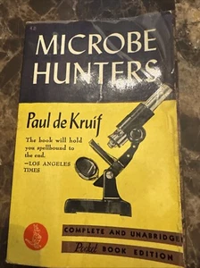 Microbe Hunters by Paul De Kruit Pocket Books Harcourt Brace & Co 1926 - Imagen 1 de 7