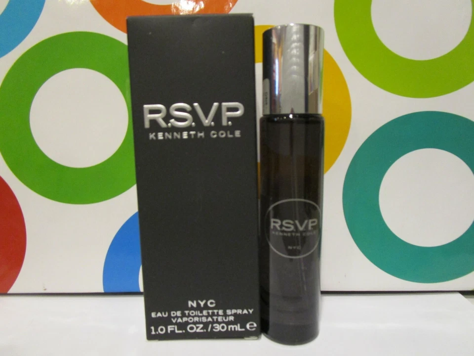 KENNETH COLE ~ R.S.V.P. NYC EAU DE TOILETTE SPRAY ~ 1 OZ EN CAJA Foto 1 de 1
