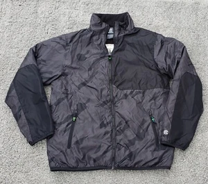 Champion Youth Jacket Wind Water Resistant Black Camo Size Large (12-14) - Picture 1 of 4