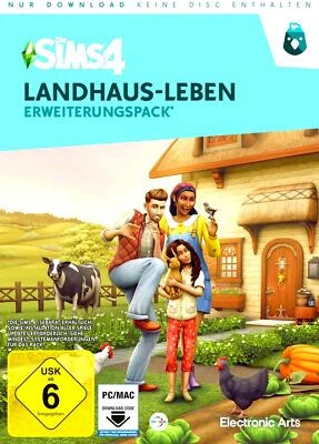 Die Sims 4: Landhausleben - Add-On - PC - Neu & OVP - EU Version - Bild 1 von 2