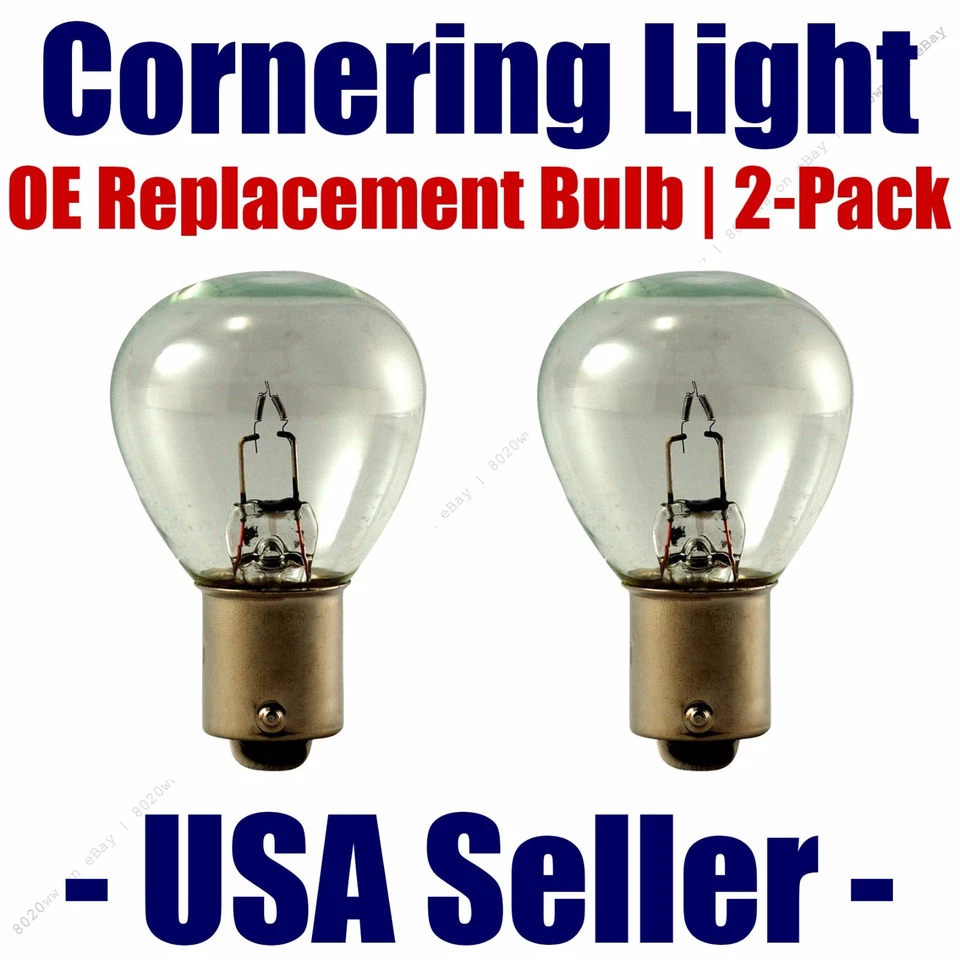 Cornering Light Bulb OE Replacement 2pk - Fits Listed Buick Vehicles - 1195 - Image 1 of 1