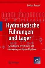 Hydrostatische Führungen und Lager Perovic, Bozina Buch