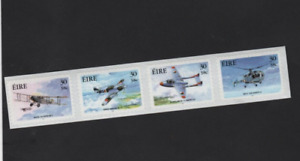 Ireland stamps: 2000 - Military Aviation S/A from coils - SG1368 - 1371 MNH