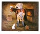 At The Forge - Dawn Run: Limited Edition Print from a Painting by Peter Deighan