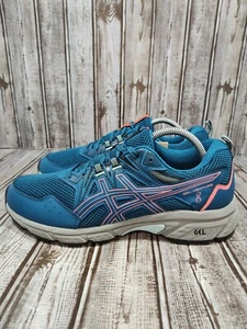 Asics Gel-Venture 8 Damenschuhe Größe 11 Deep Sea Teal/Blazing Coral 1012A708 - Bild 1 von 9