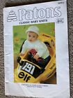 Vintage Patons Knitting Pattern Book 54 Classic Baby Knits 0 - 2 Yrs 3 4 5 8 Ply