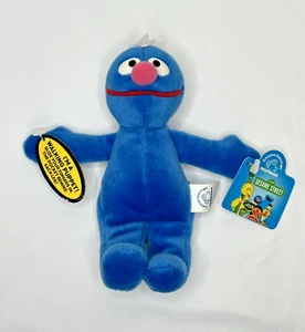 Vintage Grover gehende Fingerpuppe Applaus 1999 blau Sesamstraße Geschichtenerzählen - Bild 1 von 6
