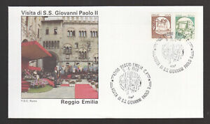 Vatican City 1988 beautiful travel document from Pope John Paul II in Emilia