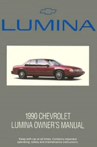 1990 Chevrolet Lumina Owners Manual User Guide - Picture 1 of 1