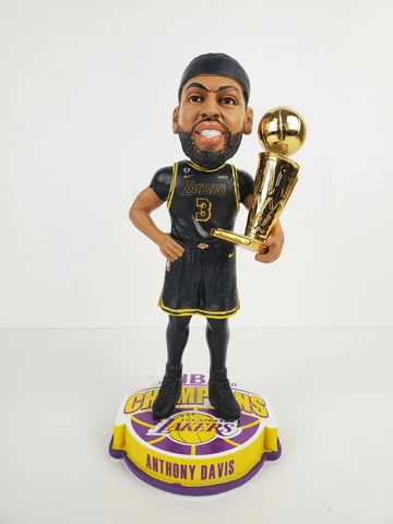 2020 Anthony Davis Trophy Bobblehead NBA Champion LA Lakers Finals Customized Cover