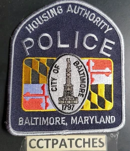 BALTIMORE, MARYLAND WOHNUNGSBEHÖRDE POLIZEI SCHULTERAUFNÄHER MD - Bild 1 von 2