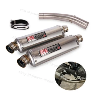 For Ducati Monster 797 2017-2023 Exhaust Muffler Mid Link Pipe Scrambler Icon - Picture 1 of 10