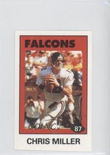 1992 Diamond NFL Superstars Stickers Chris Miller #87