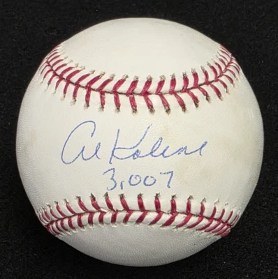 AL KALINE Signed 3007 TOTAL HITS Official MLB Baseball-HOF-DETROIT TIGERS-JSA - Image 1 of 4