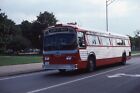 Bus original à glissière écarlate ouest rouge blanc flxible #240 1986 #24