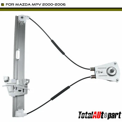 Regulador de ventana manual para Mazda MPV 2000-2006 LC6372560 LC6372560A trasero derecho Foto 1 de 4