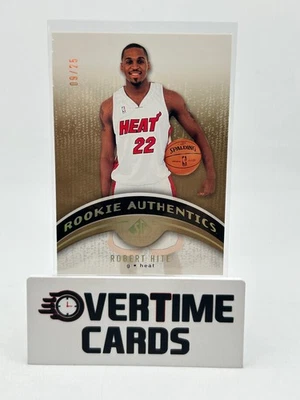 2006-07 SP Authentic - Rookie Authentics Robert Hite #100 Gold /25 (RC) - Image 1 of 2