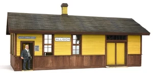 Banta Model Works 2157 HO Scale Allison Depot Kit - Picture 1 of 1