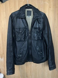 Gap Genuine Leather Jacket M - Picture 1 of 9