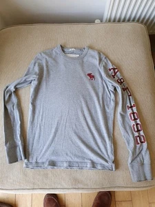 Vintage Abercrombie & Fitch T Shirt Muscle Fit Long Sleeve Men's size small - Picture 1 of 11