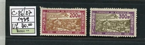 (STAMPEDE-1634) BRASIL 1935 - MNH RHM# C-86/87 - Picture 1 of 2