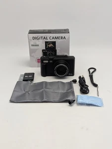XLURC 4K Vlogging Digital Camera f/5.04 64MP | 3" Screen | Black - Picture 1 of 8