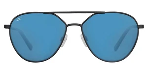 SERENGETI Sunglasses Odell SS555003 POLARIZED Matte Black/Saturn Petrol Blue - Picture 1 of 3