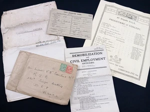 WW1 STANDING ORDERS etc relating to 280th SIEGE BATTERY (MILITARY CROSS WINNER) - Imagen 1 de 24