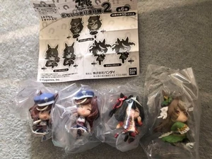 Uma Musume figure mini doll Lot 4 set anime game Japan mascot Bandai m637 - Picture 1 of 6