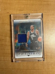 2023-24 Panini Origins - Origins Memorabilia Kawhi Leonard #OM-KAW (MEM) - Picture 1 of 2