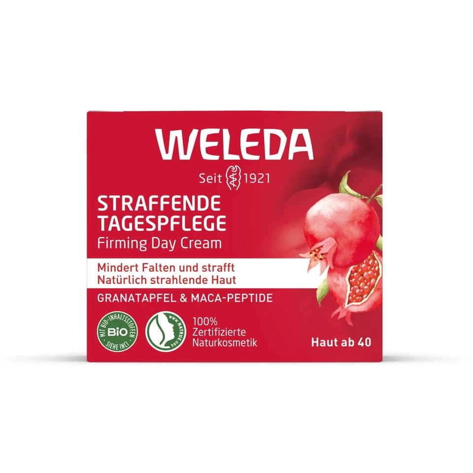 Weleda Gesichtscreme straffend Granatapfel & Maca-Peptide 40 ml