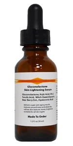 Hautaufhellendes Serum mit Gluconolacton, Kojisäure und Hyaluronsäure - Bild 1 von 4