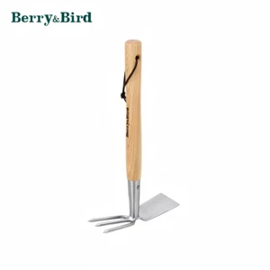Berry&Bird 2 in 1 Hand Tools Hoe and Cultivator Garden Hand Tiller and Pickaxes - Picture 1 of 5