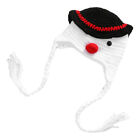 Christmas Beanie Snowman Hat Xmas Winter Knitted Crochet Costume