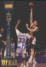 1994 Signature Rookies Tetrad Autographs  #62 Jim McIlvaine /7750