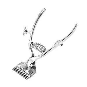 Barber Tools Hand Hair Clippers Manual Metal Portable Trimmer Cutter Silence - Picture 1 of 9